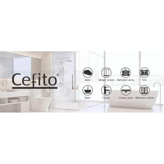 Cefito Bathroom Shaving Cabinet Mirror Vanity Medicine Wall Storage 900mmx720mm