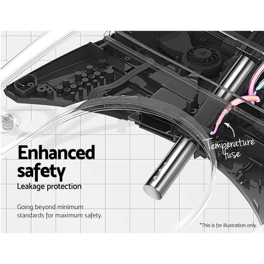 Cefito Electric Smart Bidet Toilet Seat Cover Bathroom Spray Water Wash V Shape