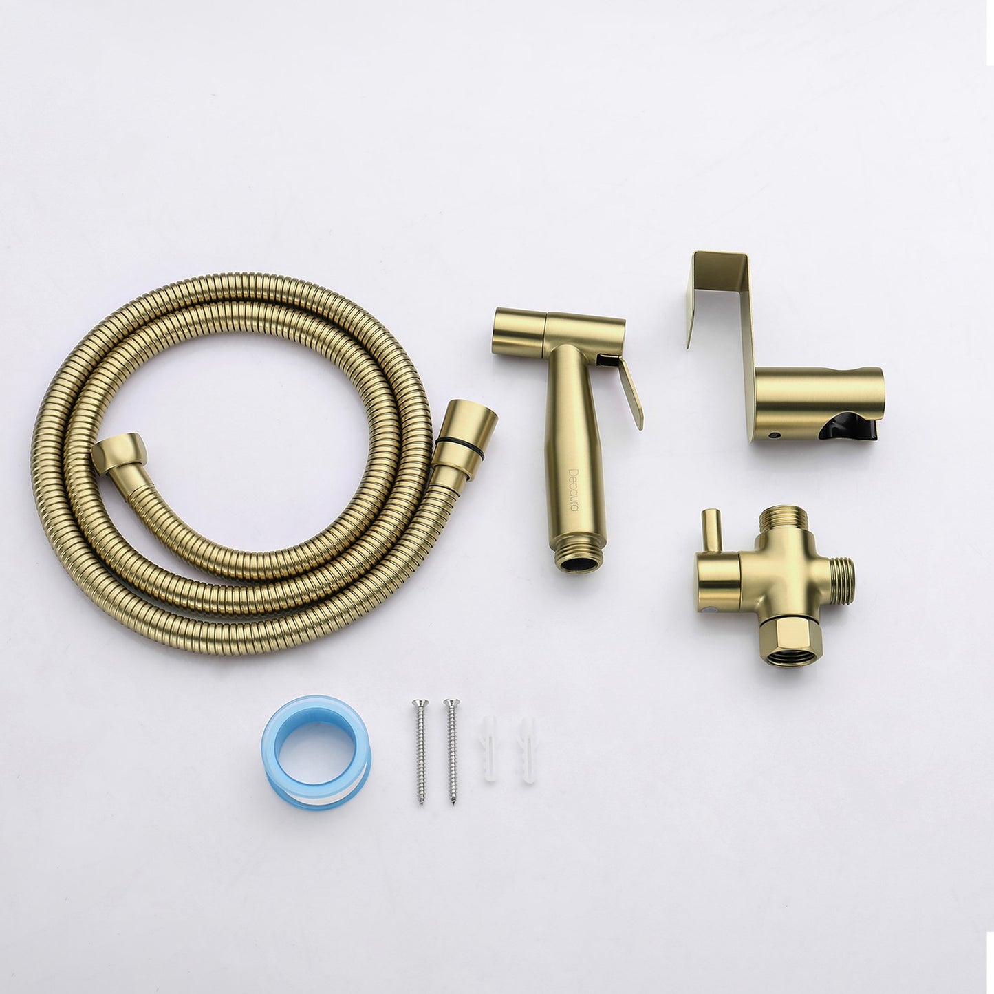 Decaura Handheld Douche Bidet Spray Kit Chrome/Brushed Gold/Brushed Nickel