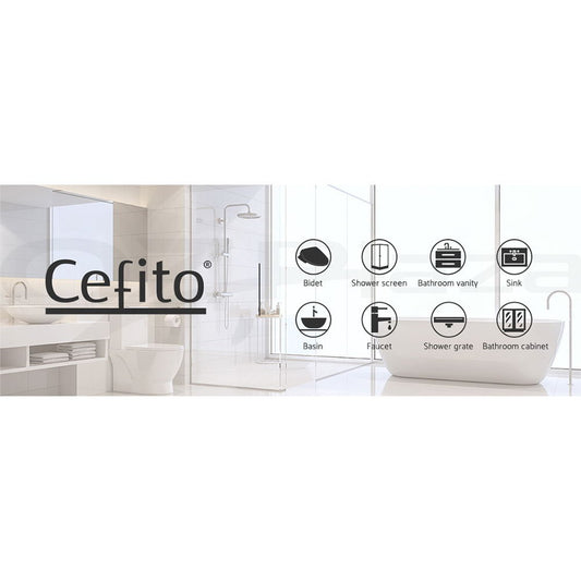 Cefito Bathroom Mirror Cabinet 750x720mm Vanity Medicine Shaving Makeup White