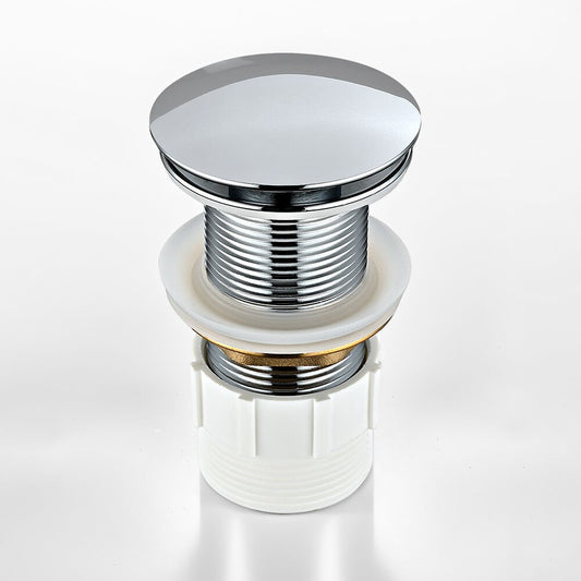 Simplus Pop Up Waste without Overflow Vanity Basin Push Plug Drain WaterMark