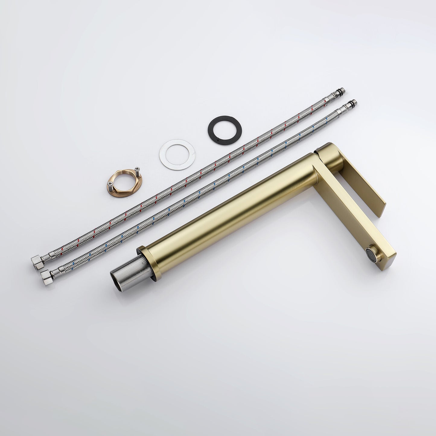 Decaura Bathroom Basin Sink Vanity Mixer Tap Black Chrome Brushed Gold