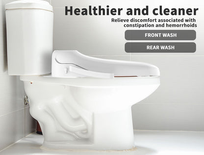 Duxta Smart Bidet Toilet Seat Cover LED Night Light Remote Control Antibacterial