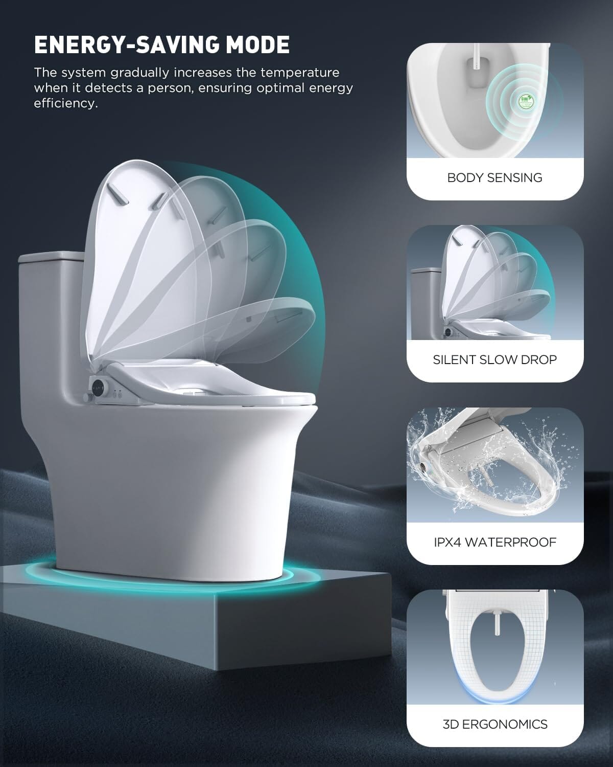 Conor Ayora Smart Bidet Seat with Installation Kit Conor 