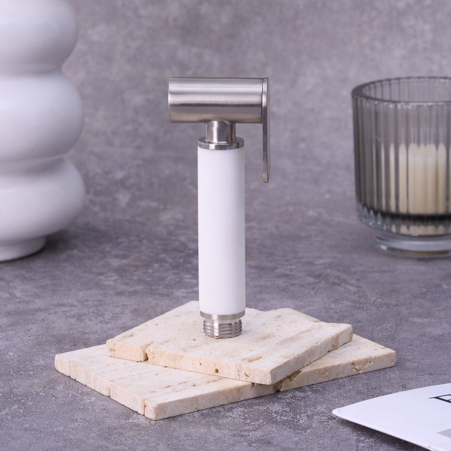 Conor Earth 1.0 White Handheld Bidet Spray with Installation Kit conors.com.au 