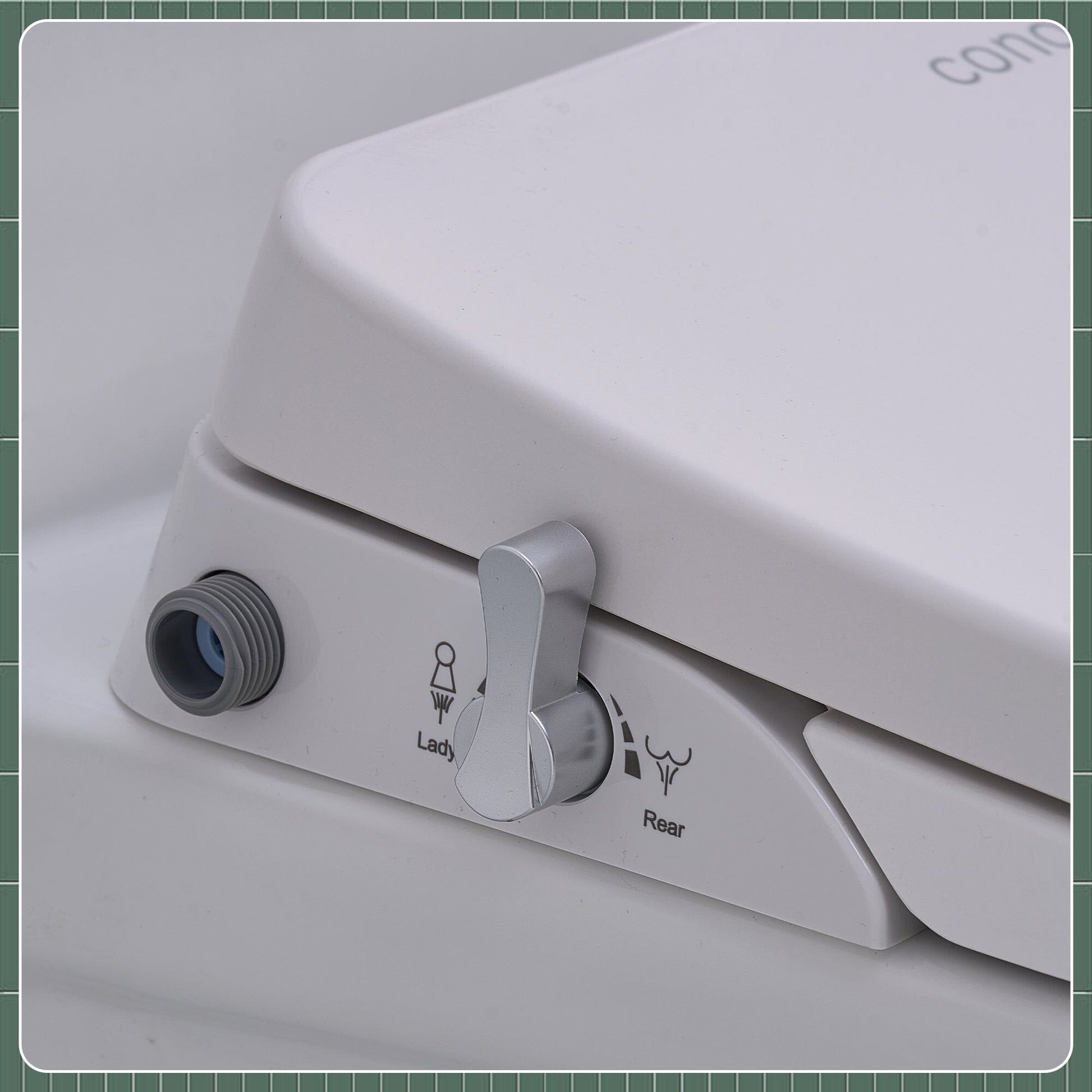 Toilet with Left Water Inlet