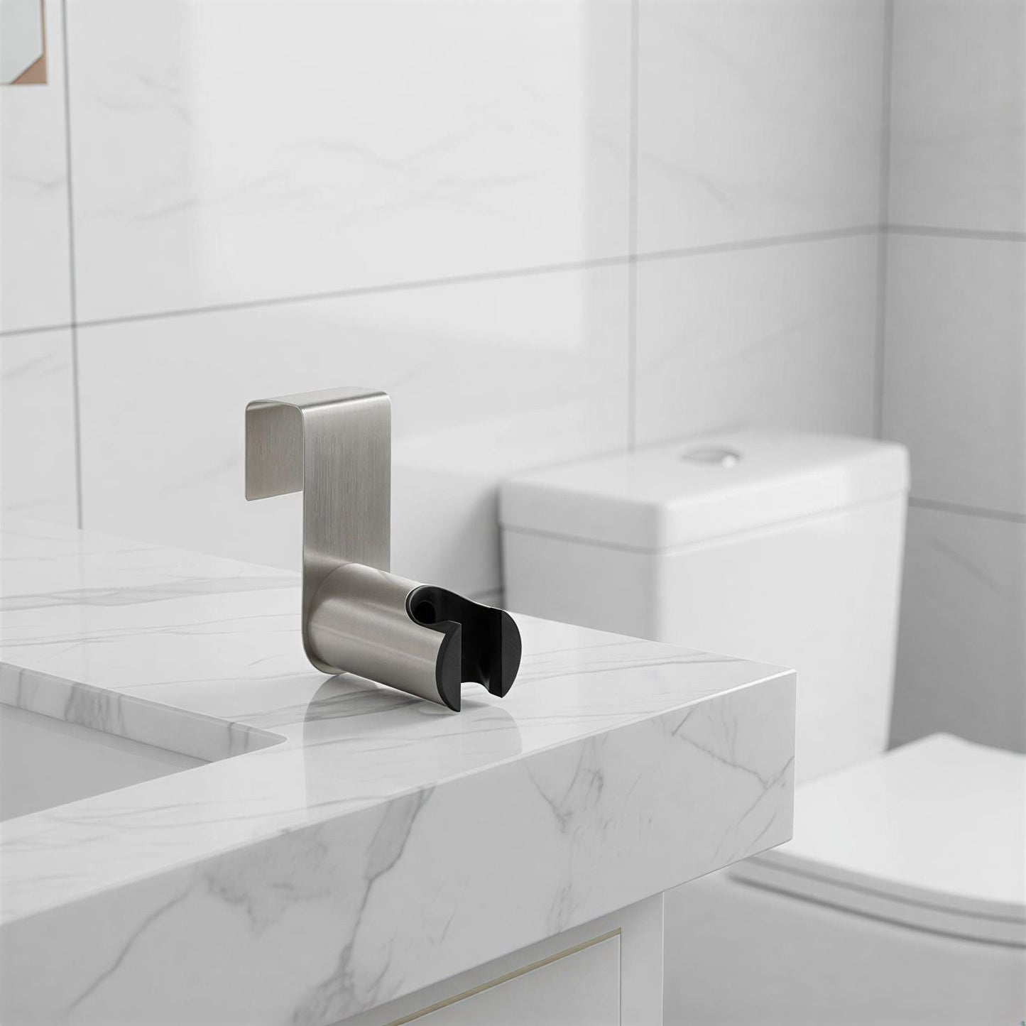 Conor Ember 1.0 Silver Handheld Bidet Spray with Installation Kit conors.com.au 