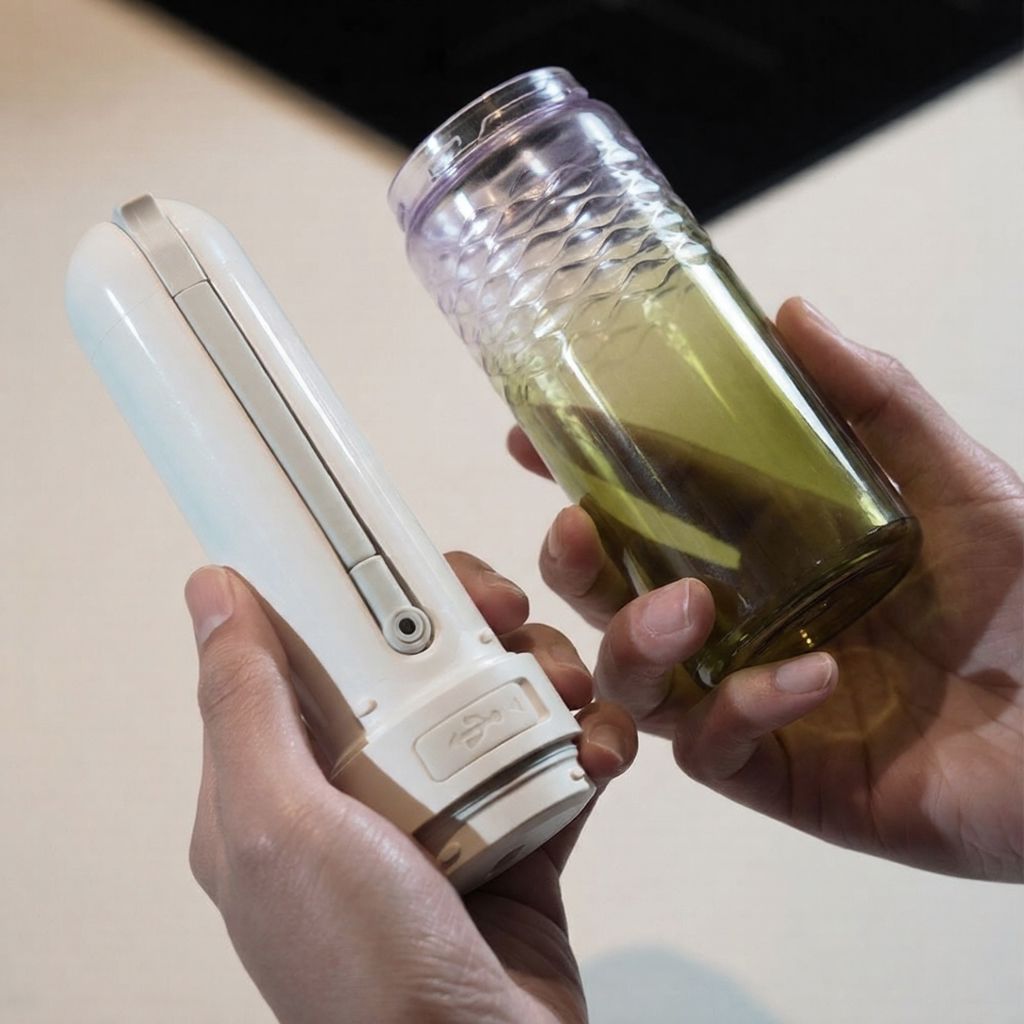 Conor Lumora Rechargeable Electric Portable Travel Bidet Sprayer - Green conors.com.au 