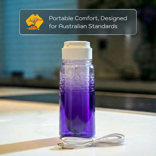 Conor Lumora Rechargeable Electric Portable Travel Bidet Sprayer - Purple conors.com.au 