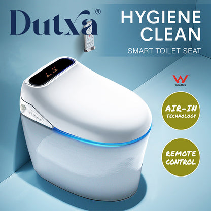Duxta Smart Bidet Toilet Seat Cover LED Night Light Remote Control Antibacterial