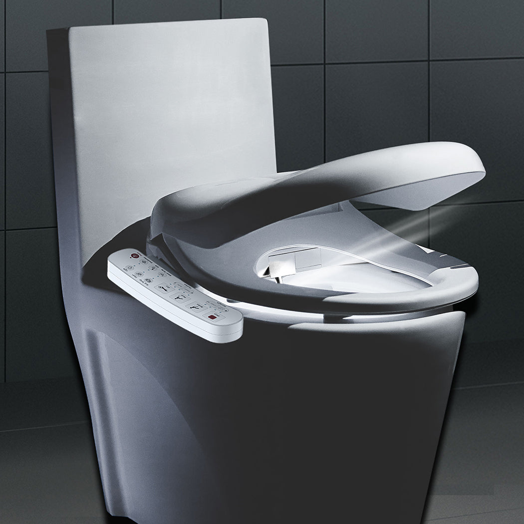 Duxta Smart Bidet Toilet Seat Cover LED Night Light Remote Control Antibacterial