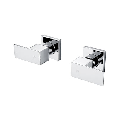 Decaura Shower Mixer Tap Square Brushed Gold/Chrome/Black Wall Mounted Tapware