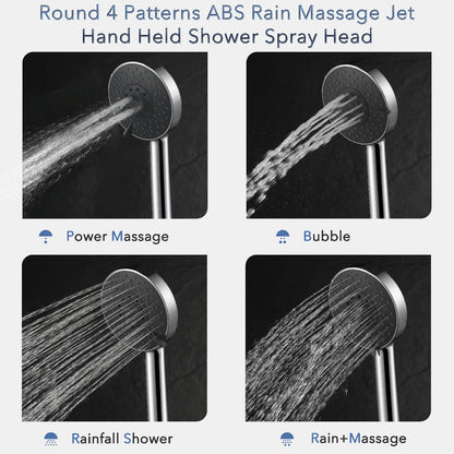 Decaura Shower Rail Set Hand Held Shower Head Wall Tapware Shower Mixer Taps