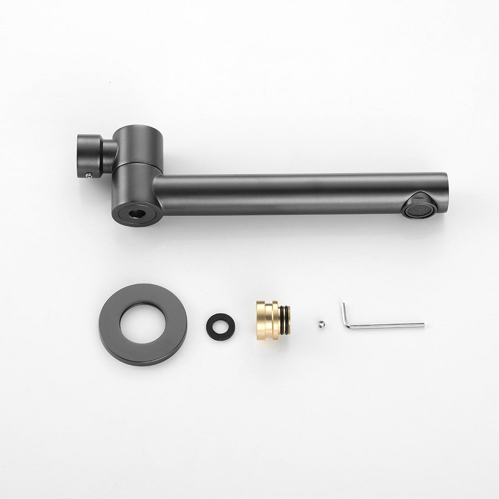 Decaura Bath Spout Wall Water Spout Basin Shower Mixer Taps Tapware Set Bathroom