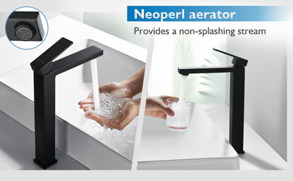 Decaura Bathroom Basin Mixer Tap Vanity Faucet Single Handle Tapware Tall/Small