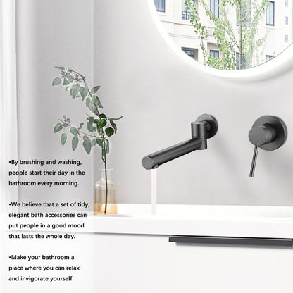 Decaura Bath Spout Wall Water Spout Basin Shower Mixer Taps Tapware Set Bathroom