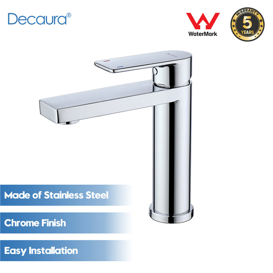 Decaura Bathroom Taps Basin Mixer Tap Bathroom Sink Mixer Taps Chrome