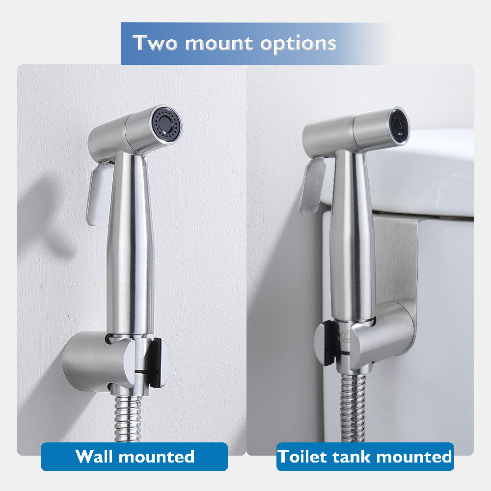 Decaura Handheld Douche Bidet Spray Kit Chrome/Brushed Gold/Brushed Nickel