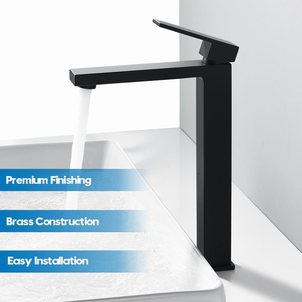 Decaura Bathroom Basin Mixer Tap Vanity Faucet Single Handle Tapware Tall/Small