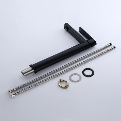 Decaura Bathroom Basin Sink Vanity Mixer Tap Black Chrome Brushed Gold