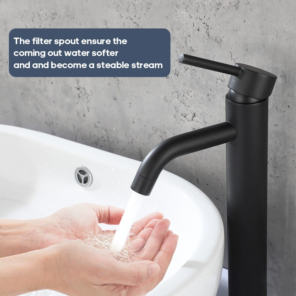 Decaura Basin Mixer Tap Bathroom Vanity Taps Pop Up Waste with/without Overflow