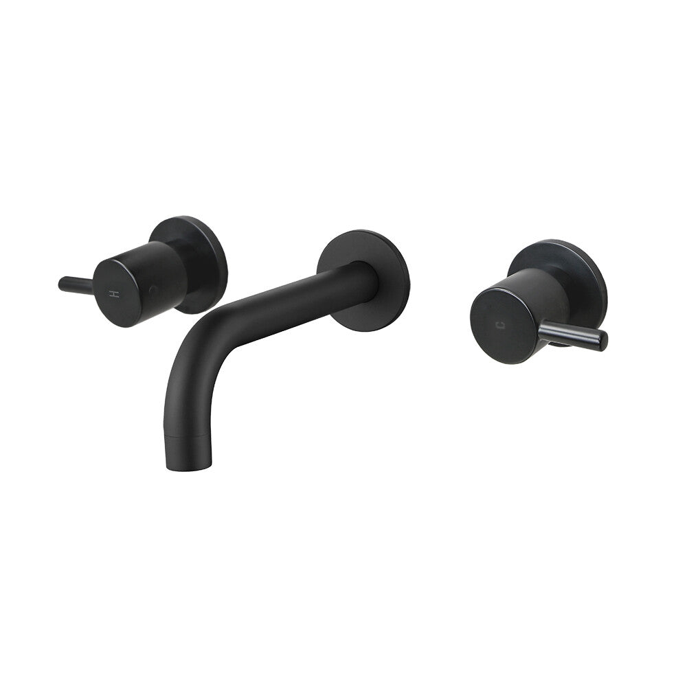 Decaura Bath Spout Wall Water Spout Basin Shower Mixer Taps Tapware Set Bathroom