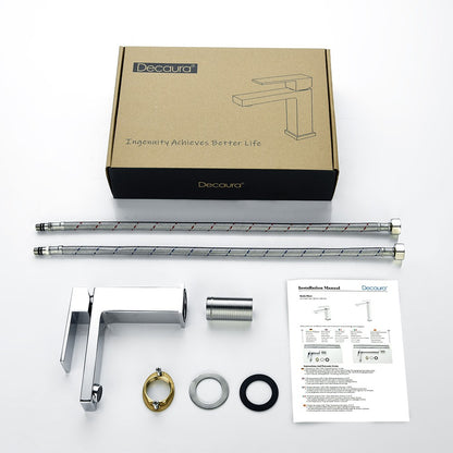 Decaura Bathroom Basin Mixer Tap Vanity Faucet Single Handle Tapware Tall/Small