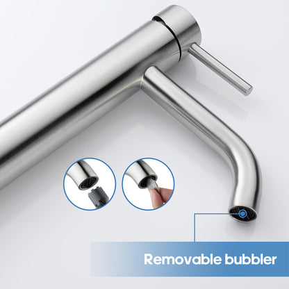 Decaura Bathroom Basin Mixer Tap Vanity Faucet Single Handle Tapware Tall/Small