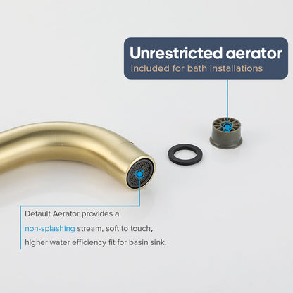 Decaura Bath Spout Wall Water Spout Basin Shower Mixer Taps Tapware Set Bathroom