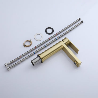 Decaura Bathroom Basin Sink Vanity Mixer Tap Black Chrome Brushed Gold