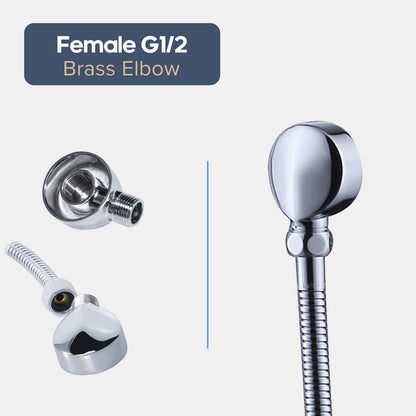 Decaura Shower Rail Set Hand Held Shower Head Wall Tapware Shower Mixer Taps