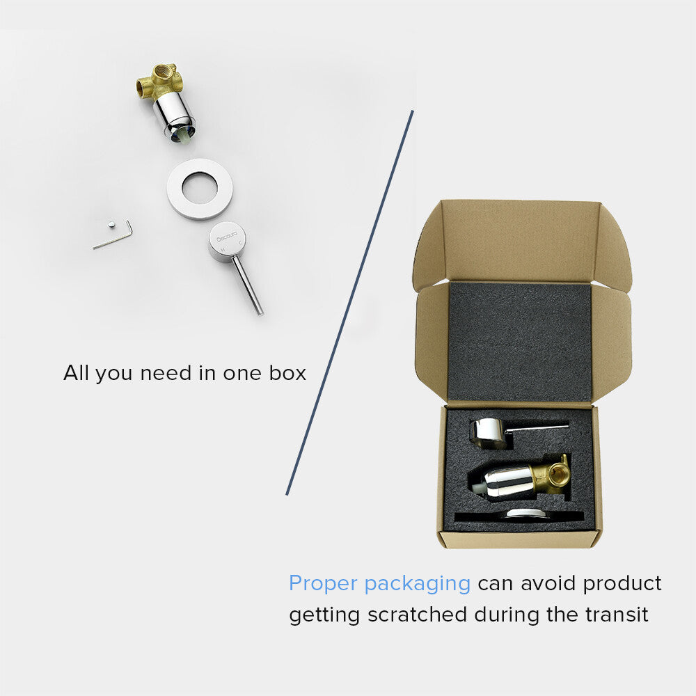 Decaura Hand Held Shower Head On Sliding Rail Set Shower Mixer Tap Wall Tapware