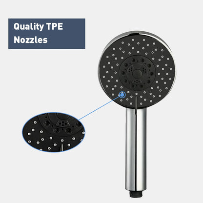 WELS Hand Held Shower Head 4-Mode Spray with Stop Function Bathroom Bath