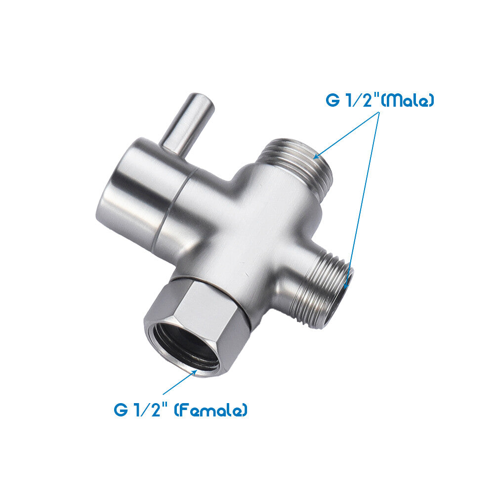 Decaura Handheld Douche Bidet Spray Kit Chrome/Brushed Gold/Brushed Nickel