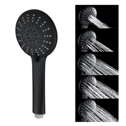 Decaura Hand Held Shower Head 5-Mode Sprayer with 1.5m flexible Shower Hose