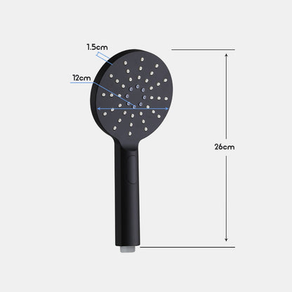 Decaura Hand Held Shower Head 3/4/5-Mode Spray Bathroom Round/Square Bathroom