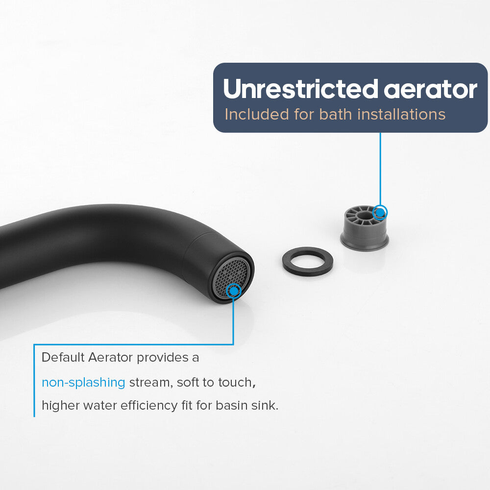 Decaura Bath Spout Wall Water Spout Basin Shower Mixer Taps Tapware Set Bathroom