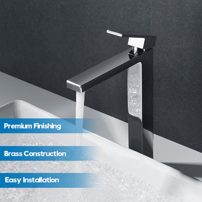 Decaura Bathroom Basin Mixer Tap Vanity Faucet Single Handle Tapware Tall/Small