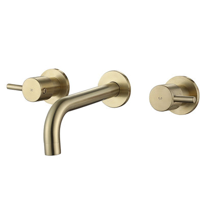 Decaura Bath Spout Wall Water Spout Basin Shower Mixer Taps Tapware Set Bathroom