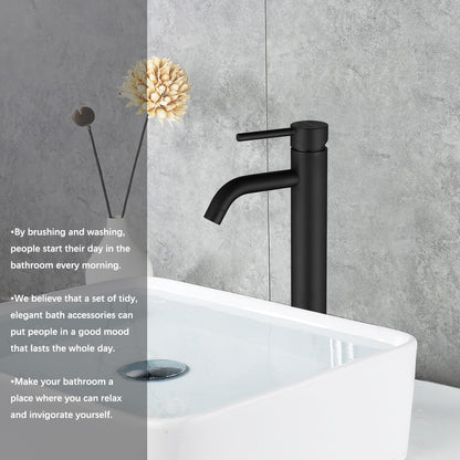 Decaura Bathroom Basin Mixer Tap Vanity Faucet Single Handle Tapware Tall/Small