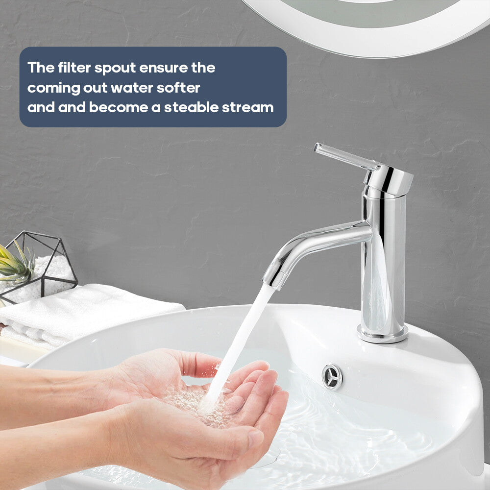 Decaura Basin Mixer Tap Bathroom Vanity Taps Pop Up Waste with/without Overflow