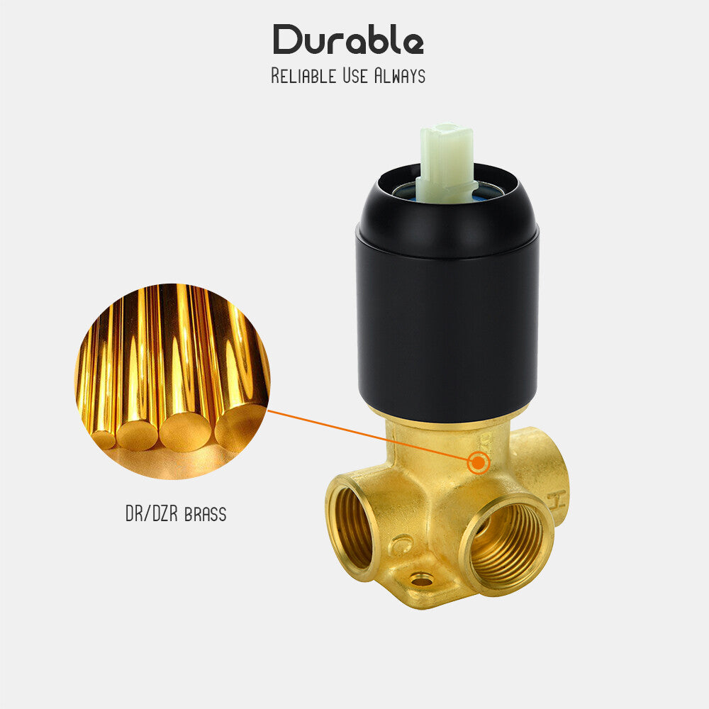 Decaura Hand Held Shower Head On Sliding Rail Set Shower Mixer Tap Wall Tapware