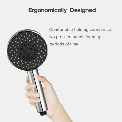 WELS Hand Held Shower Head 4-Mode Spray with Stop Function Bathroom Bath