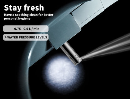 Duxta Smart Bidet Toilet Seat Cover LED Night Light Remote Control Antibacterial