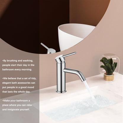 Decaura Bathroom Basin Mixer Tap Vanity Faucet Single Handle Tapware Tall/Small