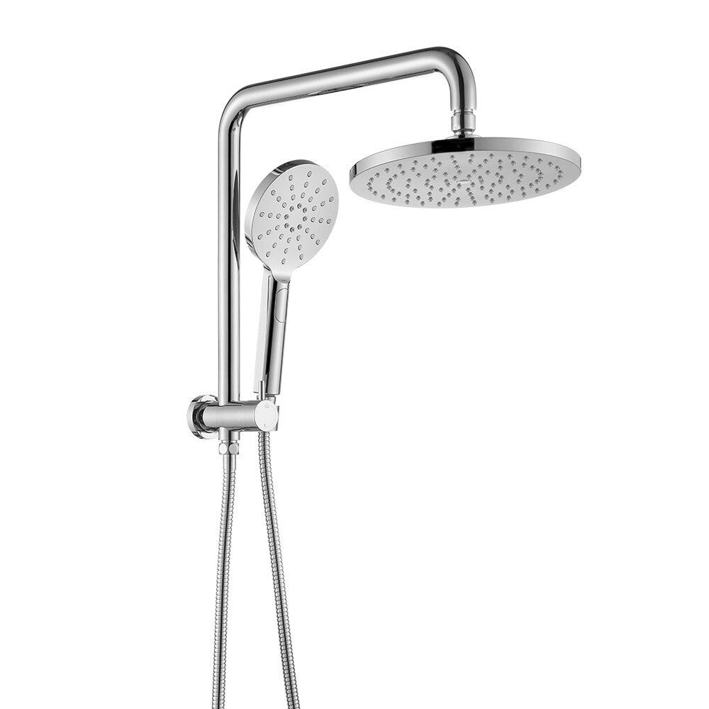 Decaura Shower Head Set 2 in 1 System Gooseneck Arm Wall Tapware Mixer Taps