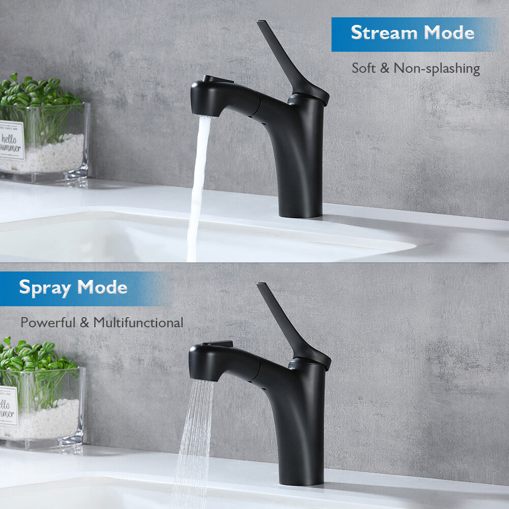 Decaura Bathroom Basin Mixer Tap Vanity Faucet Single Handle Tapware Tall/Small