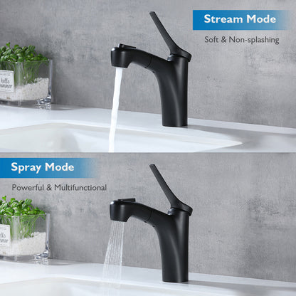 Decaura Bathroom Basin Mixer Tap Vanity Faucet Single Handle Tapware Tall/Small