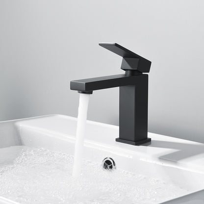 Decaura brass basin mixer vanity tap square black sink faucet bathroom luxury