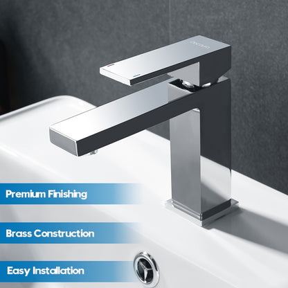 Decaura Bathroom Basin Mixer Tap Vanity Faucet Single Handle Tapware Tall/Small